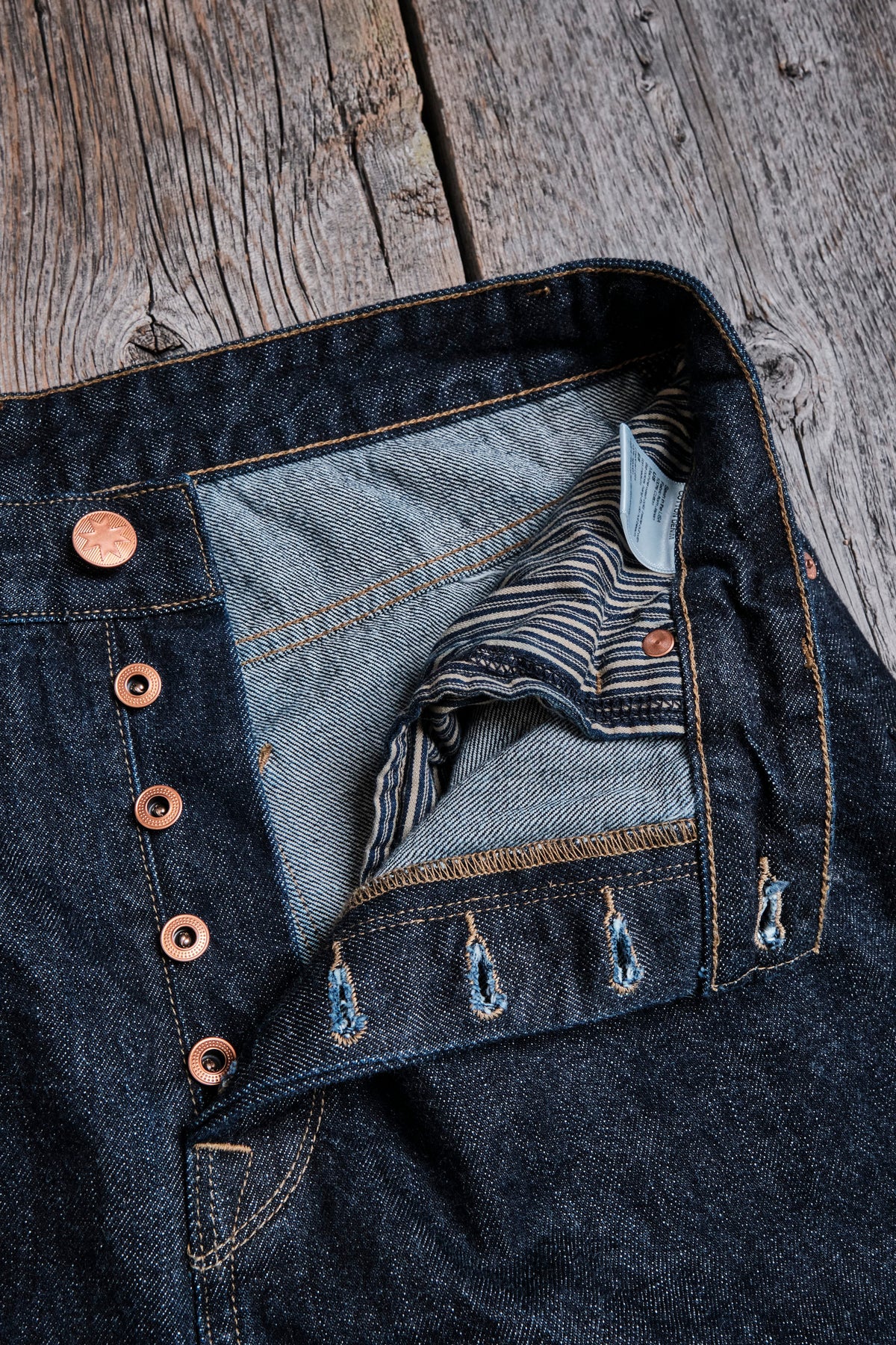 Modesto 14.50 Ounce Indigo Unsanforized Denim