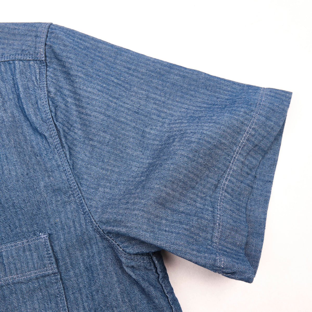 Dayton Blue Herringbone