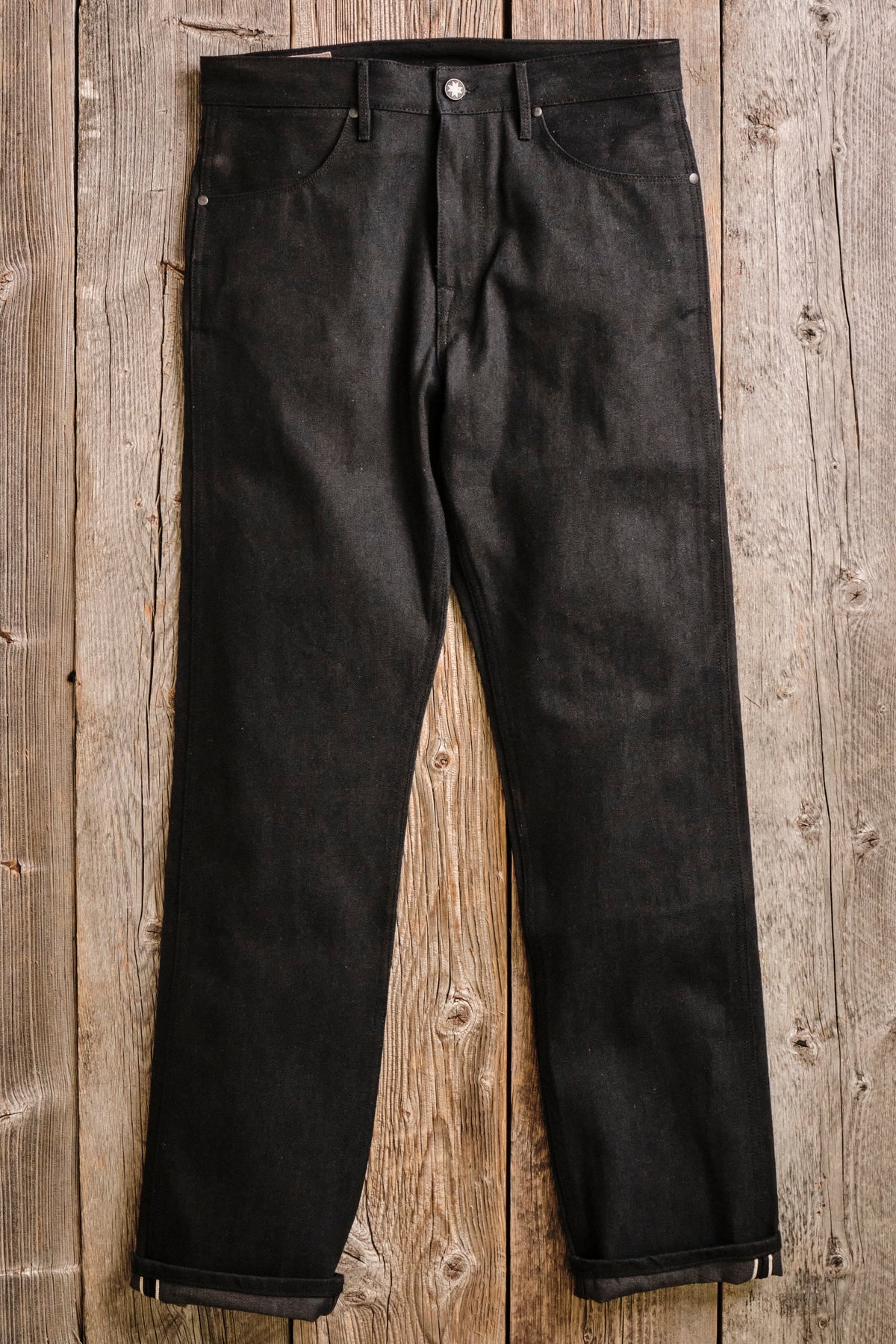 Wilkes Western <span>raw 14.25 Ounce Black Grey </span>