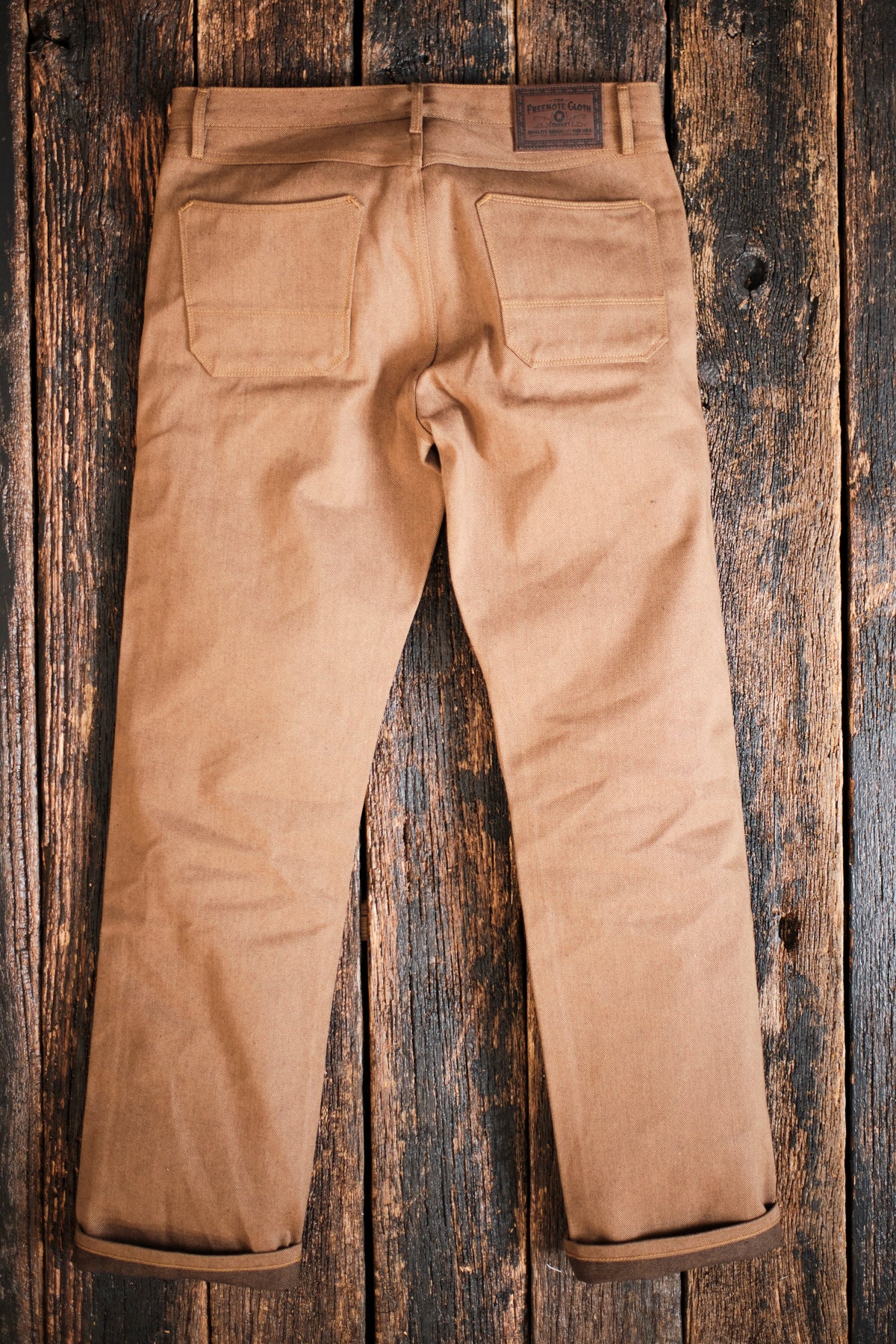 Wilkes Western <span>15 Ounce Brown Denim </span>