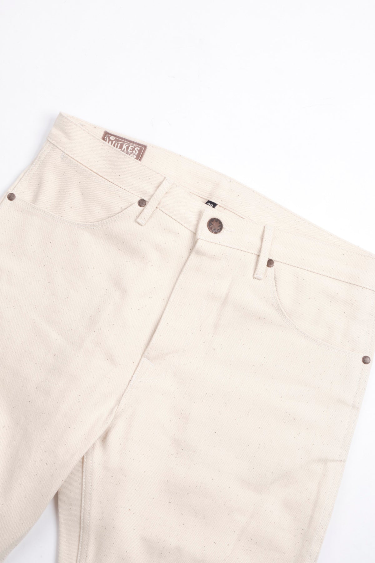 Wilkes Western <span>14 Ounce Ecru Denim </span>