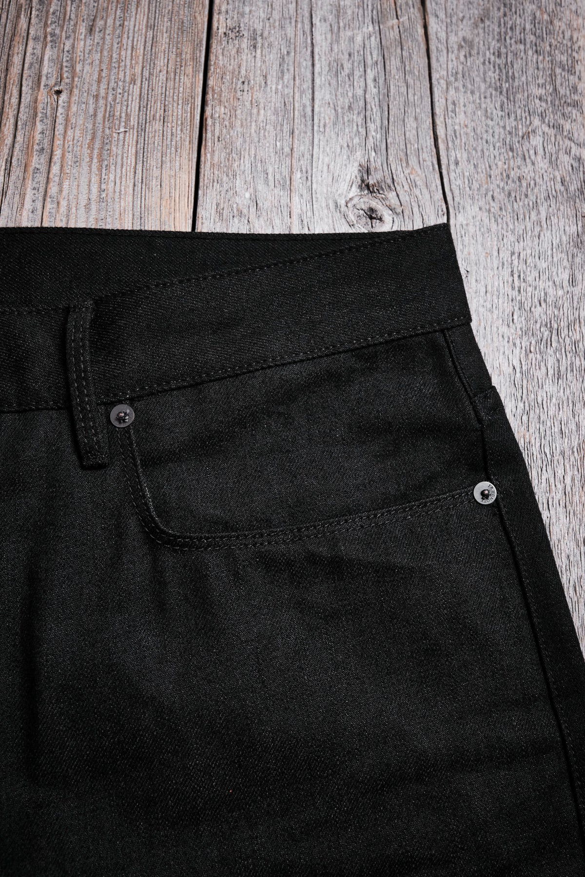 Trabuco Classic Straight 14.25 Ounce Black Grey Denim