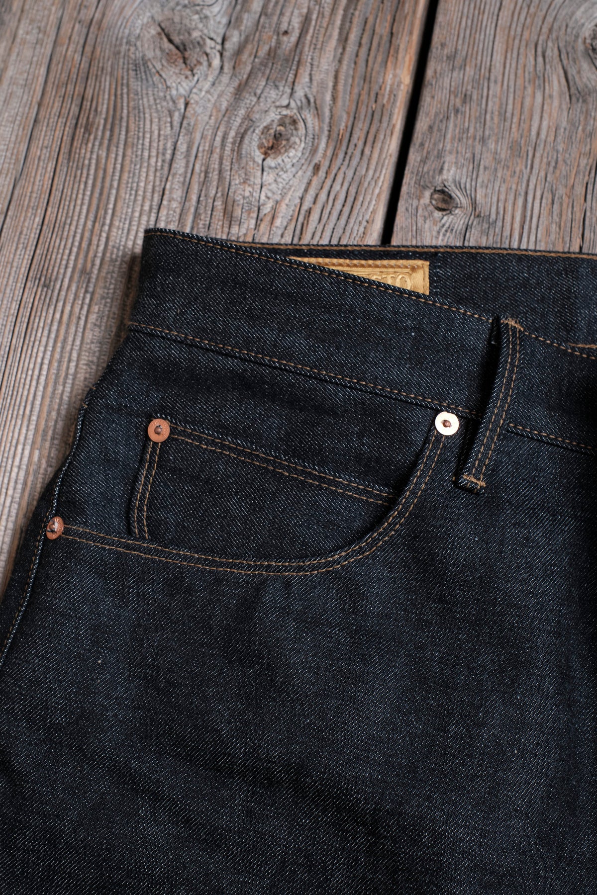 Modesto 15 Ounce Kaihara Unsinged Denim