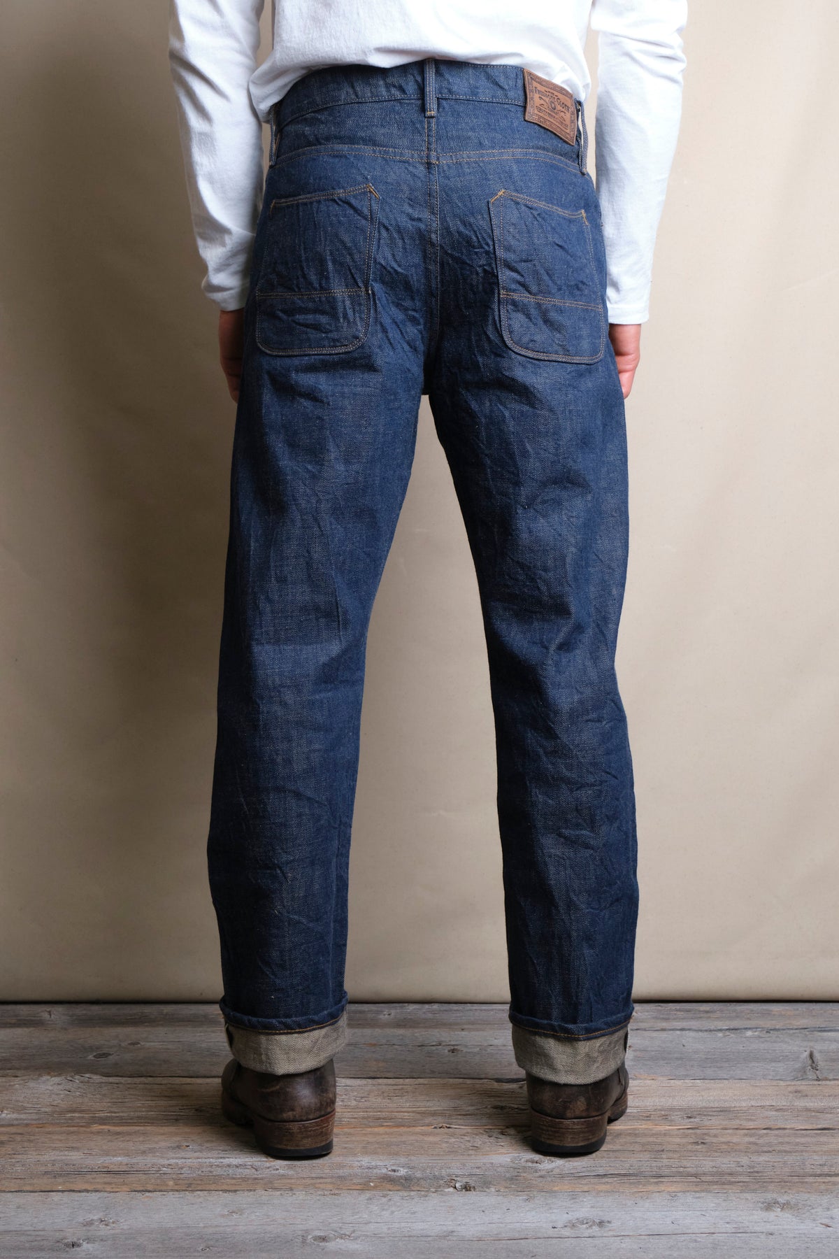 Belford Straight 13 Ounce Natural Rinsed Denim
