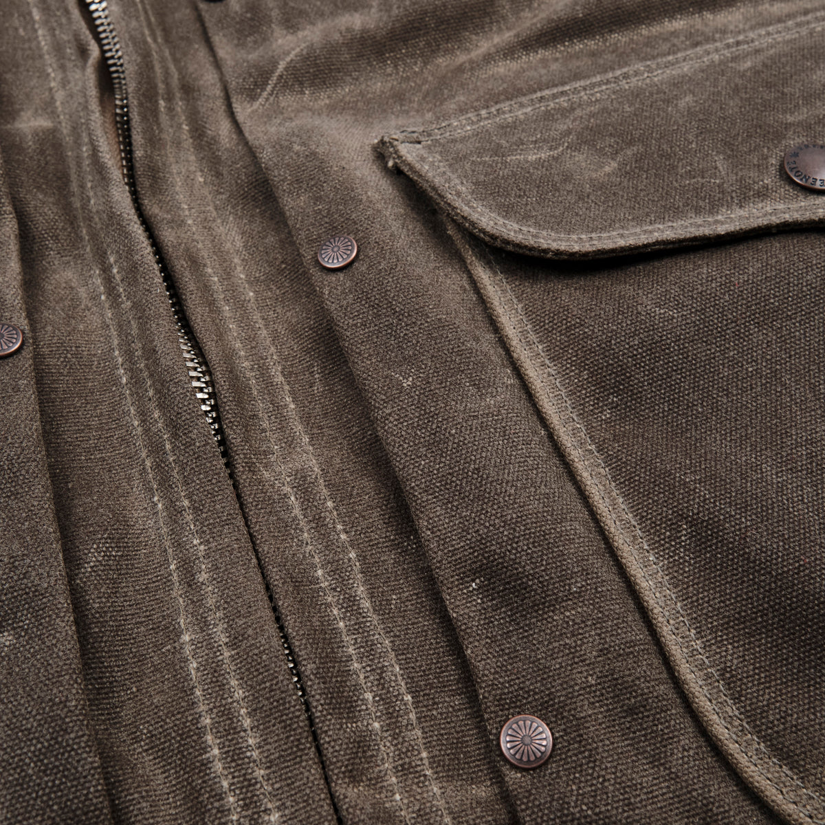 Faro Tobacco Heavy Waxed Canvas Red Southwest