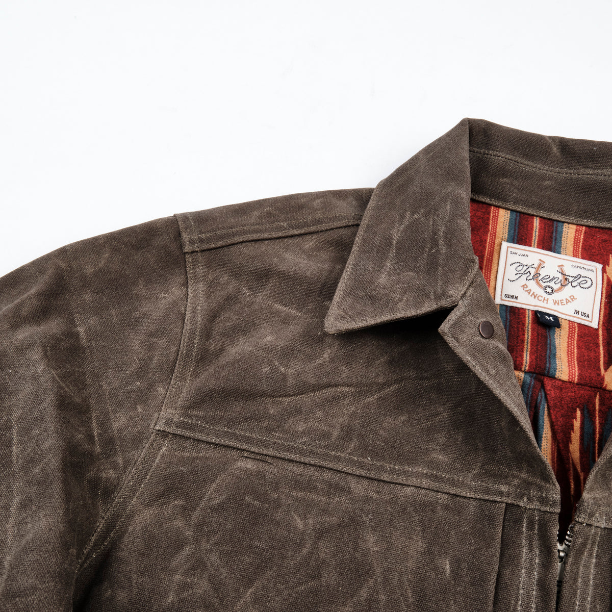Faro Tobacco Heavy Waxed Canvas Red Southwest