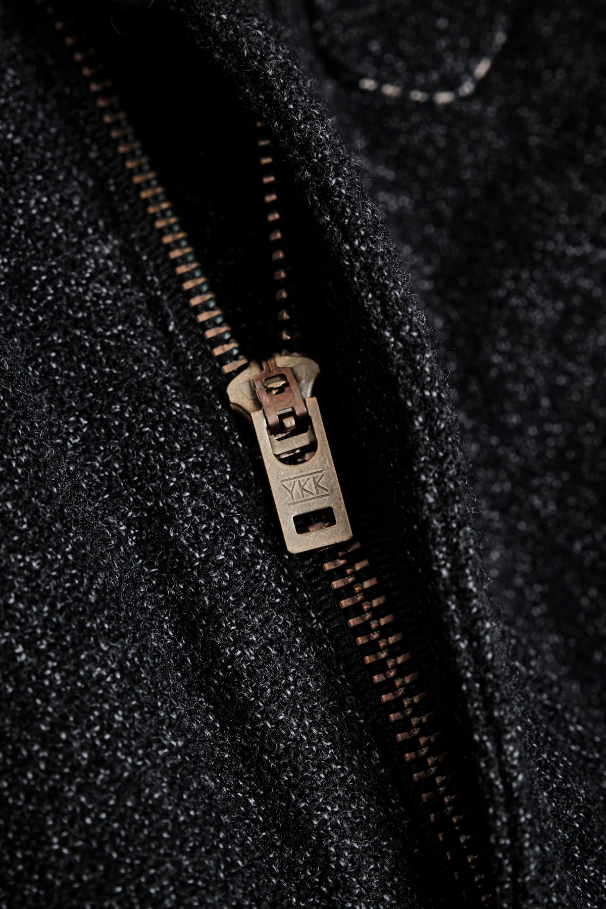 Duster Pant Black Wool