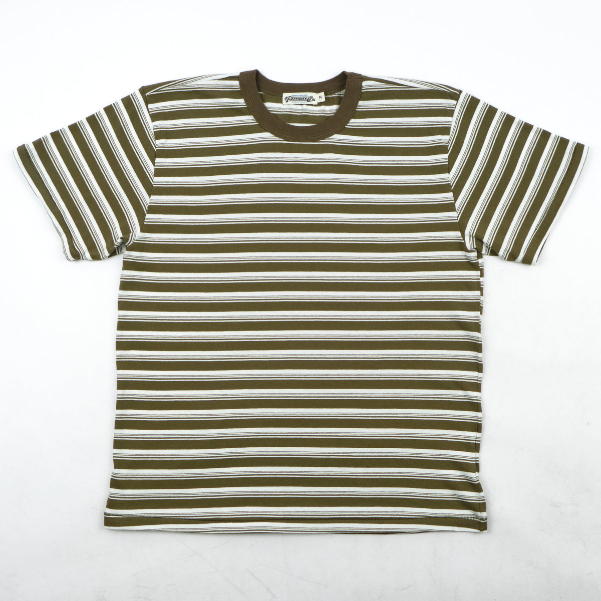 Speed Tee Olive Stripe