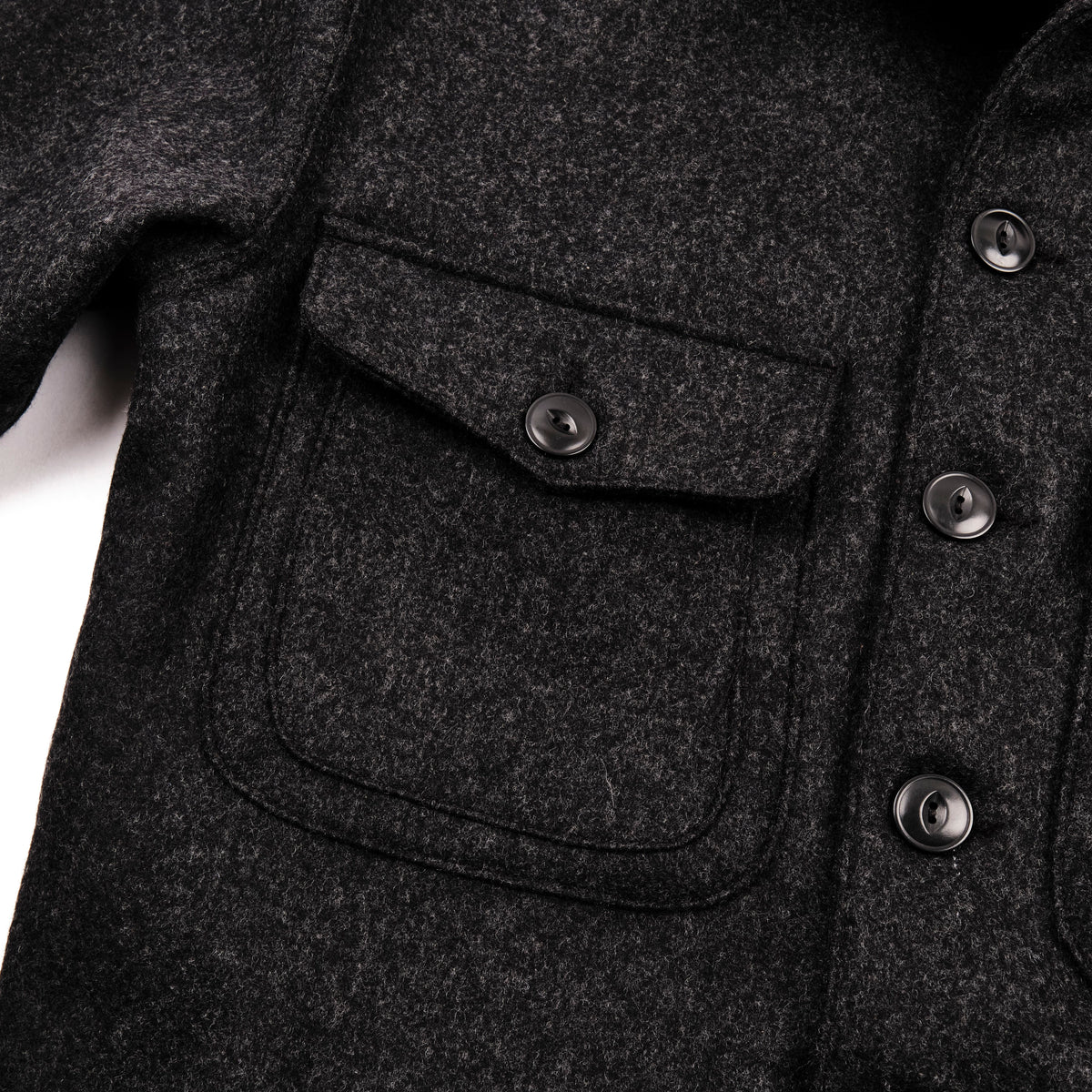 Grafton Jacket Black Wool