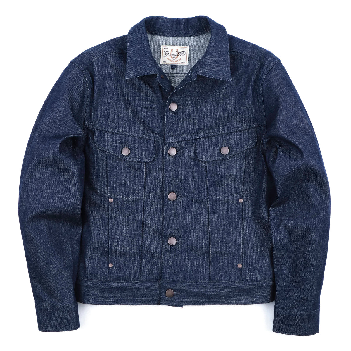 High Low 11 Ounce Memphis Blue Denim Jacket