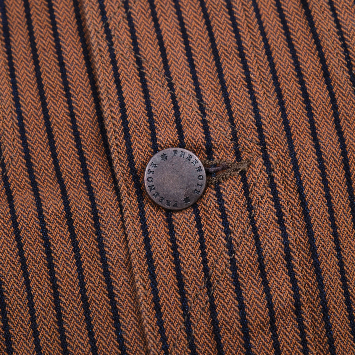 High Low Brown Herringbone Dobby Jacket
