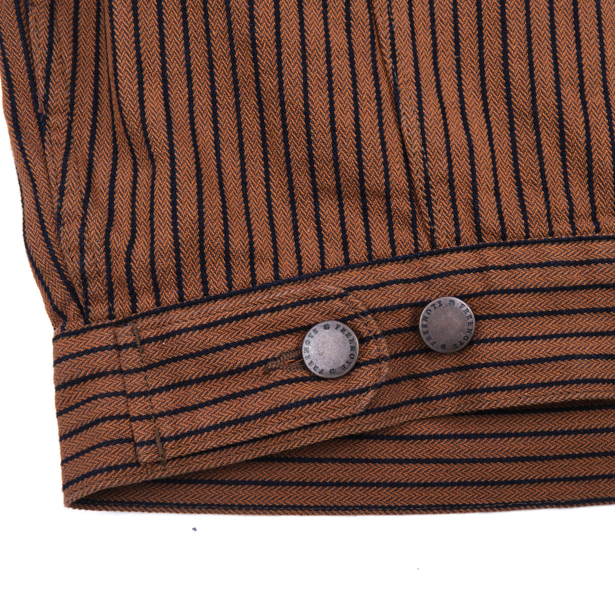 High Low Brown Herringbone Dobby Jacket