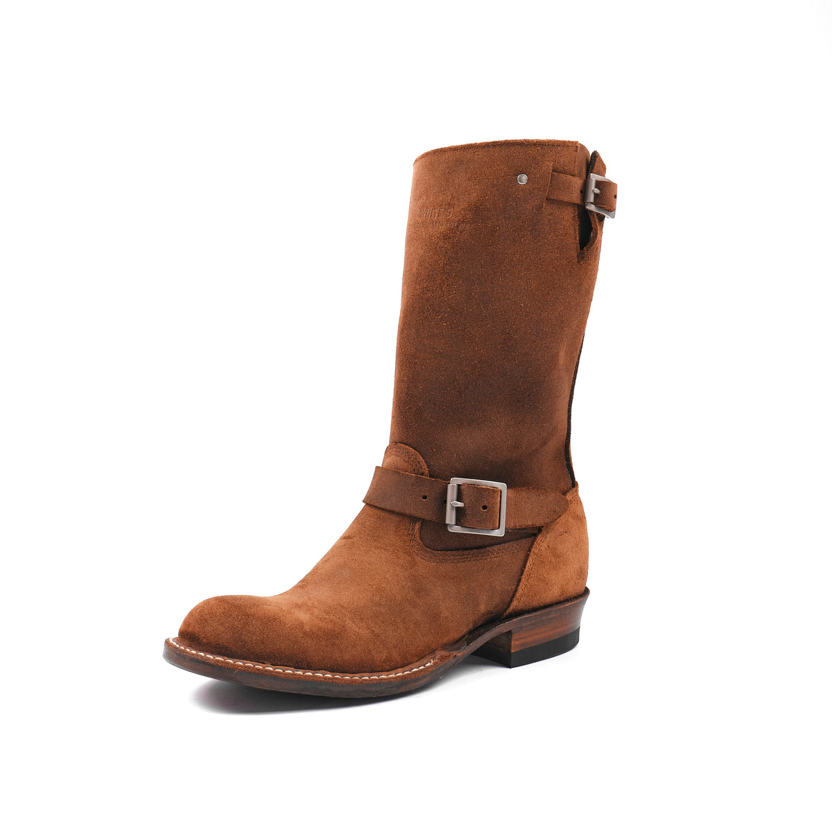 FREENOTE CLOTH X WHITE'S BOOTS - 1970 LAST ENGINEER - DISTRESSED ROUGHOUT