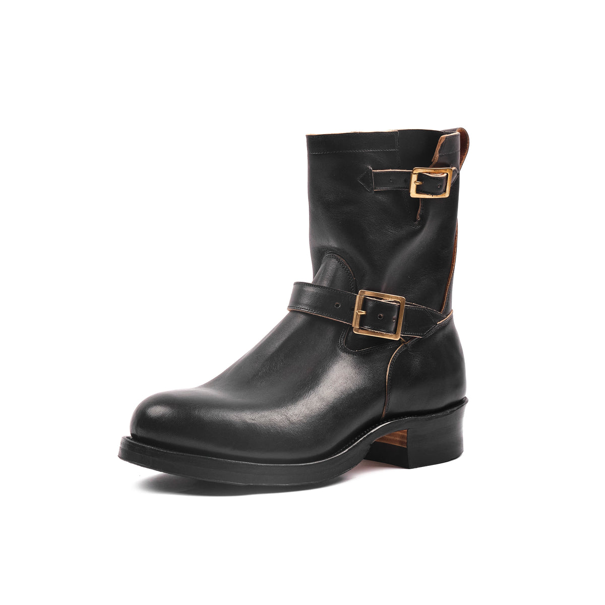 VIBERG ENGINEER BOOT - 2005 LAST - MARYAM NERO VACCHETTA LUCIDA