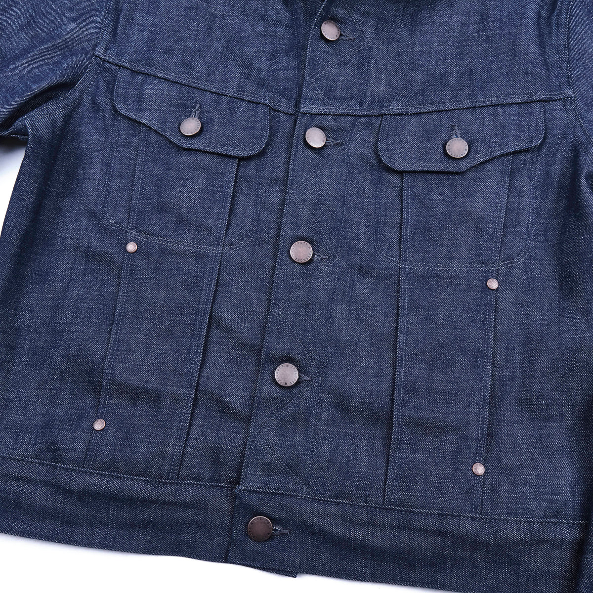 High Low 11 Ounce Memphis Blue Denim Jacket