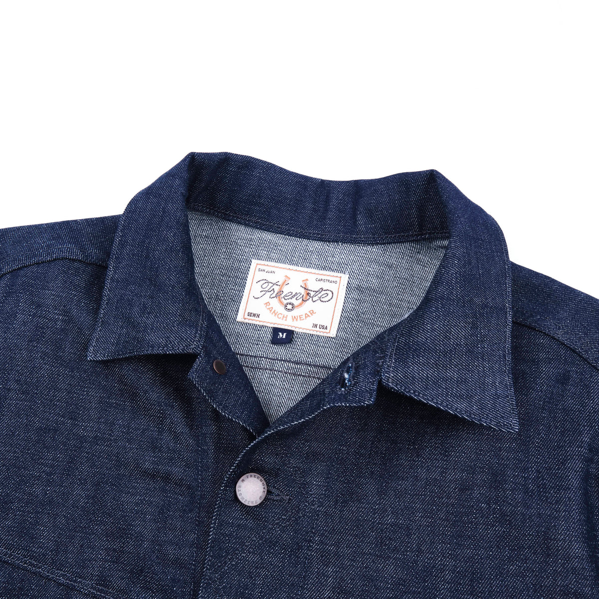 High Low 11 Ounce Memphis Blue Denim Jacket