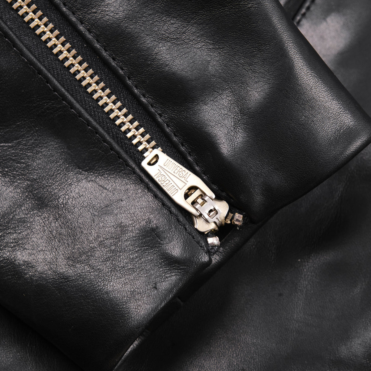 Mooch Moto Jacket Black Bull Leather