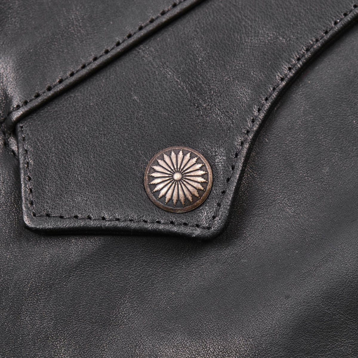 Mooch Moto Jacket Black Bull Leather