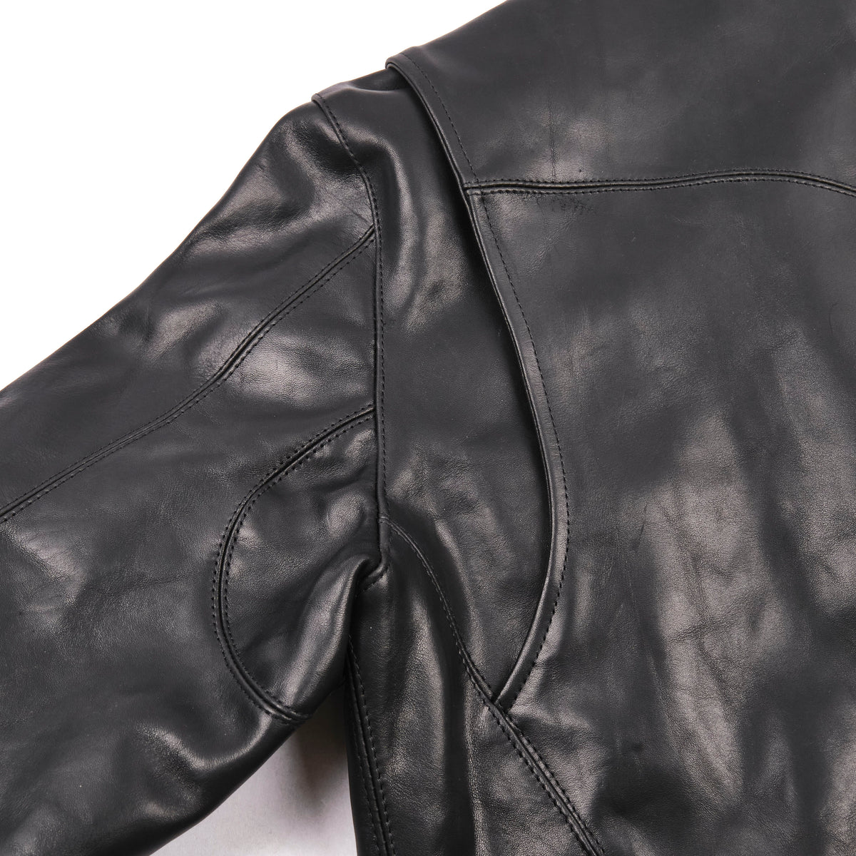Mooch Moto Jacket Black Bull Leather