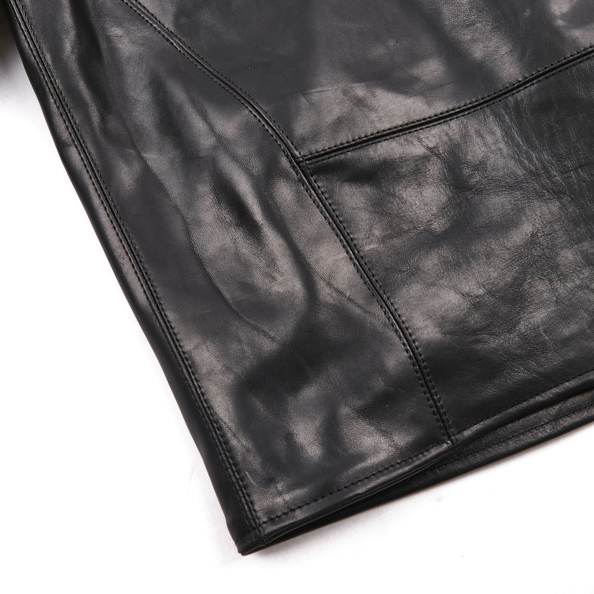 Mooch Moto Jacket Black Bull Leather