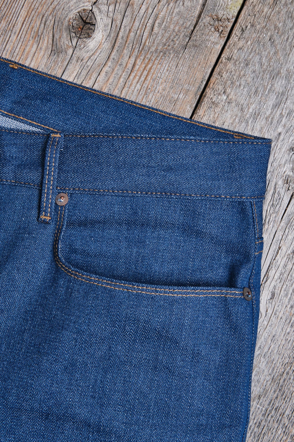 Trabuco Classic Straight <span> 12 Ounce Vintage Blue Denim </span>