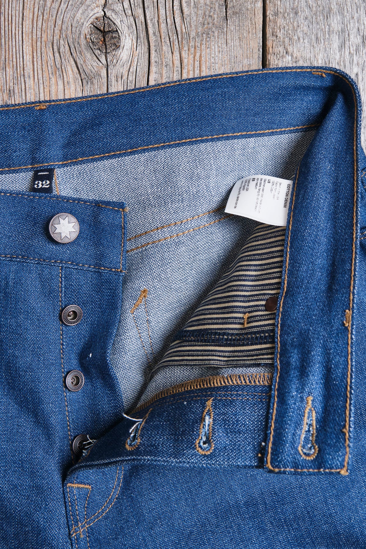 Portola Classic Taper 12 Ounce Vintage Blue Denim