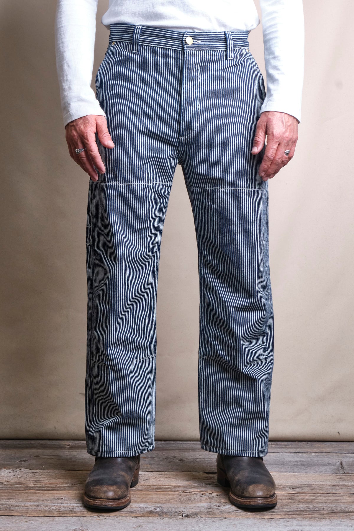 Ortega Pant Hickory Stripe