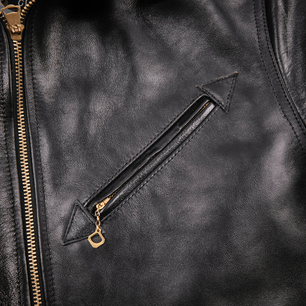 Locklin Black Horsehide