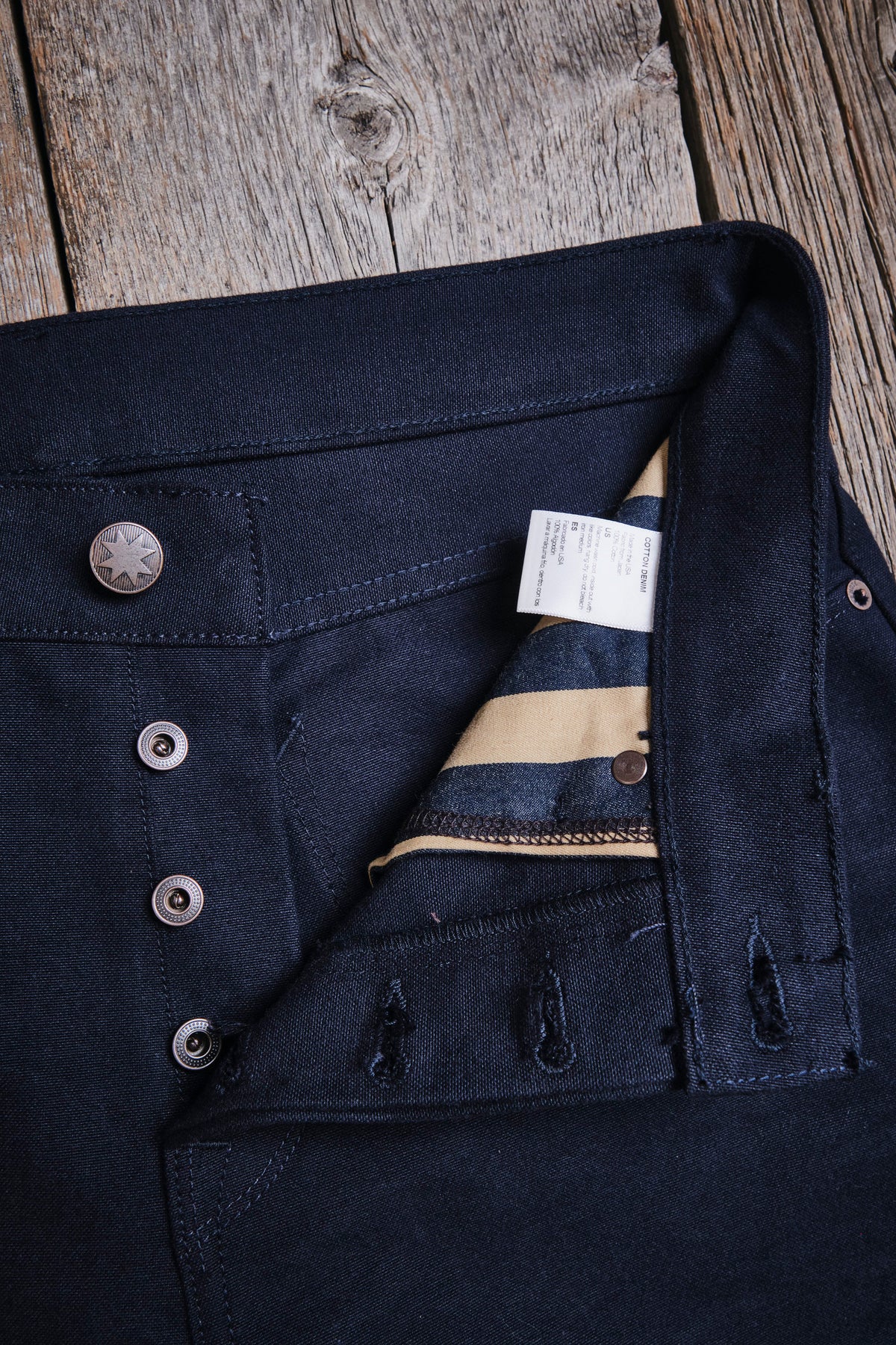 Portola Classic Taper 15 Ounce Navy Canvas