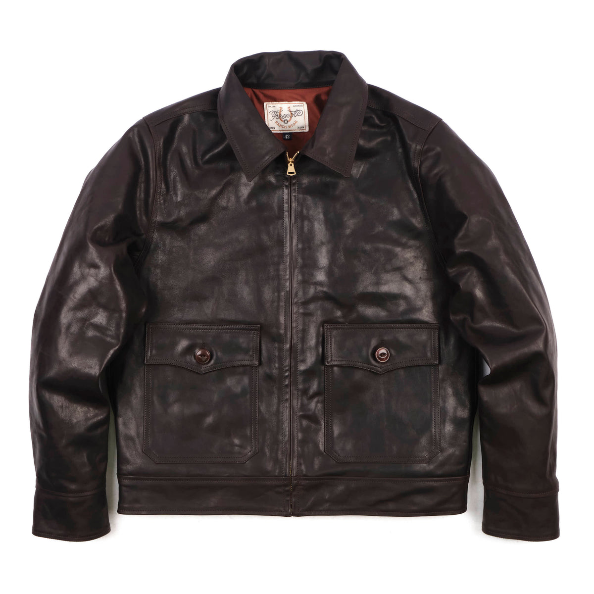 Alcorn Leather Seal Brown Horsehide