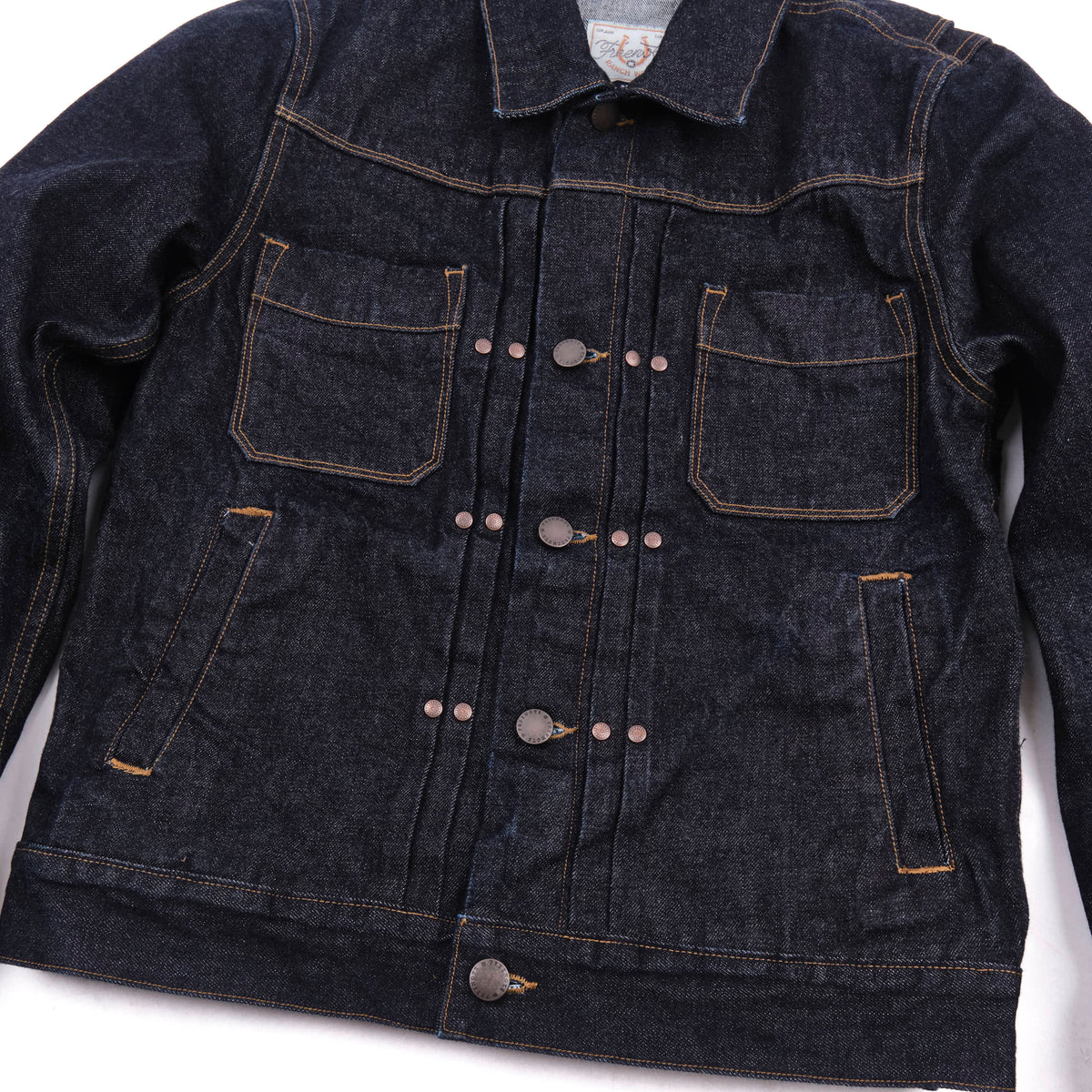 Riders Jacket 15 Ounce Unsinged Rinsed
