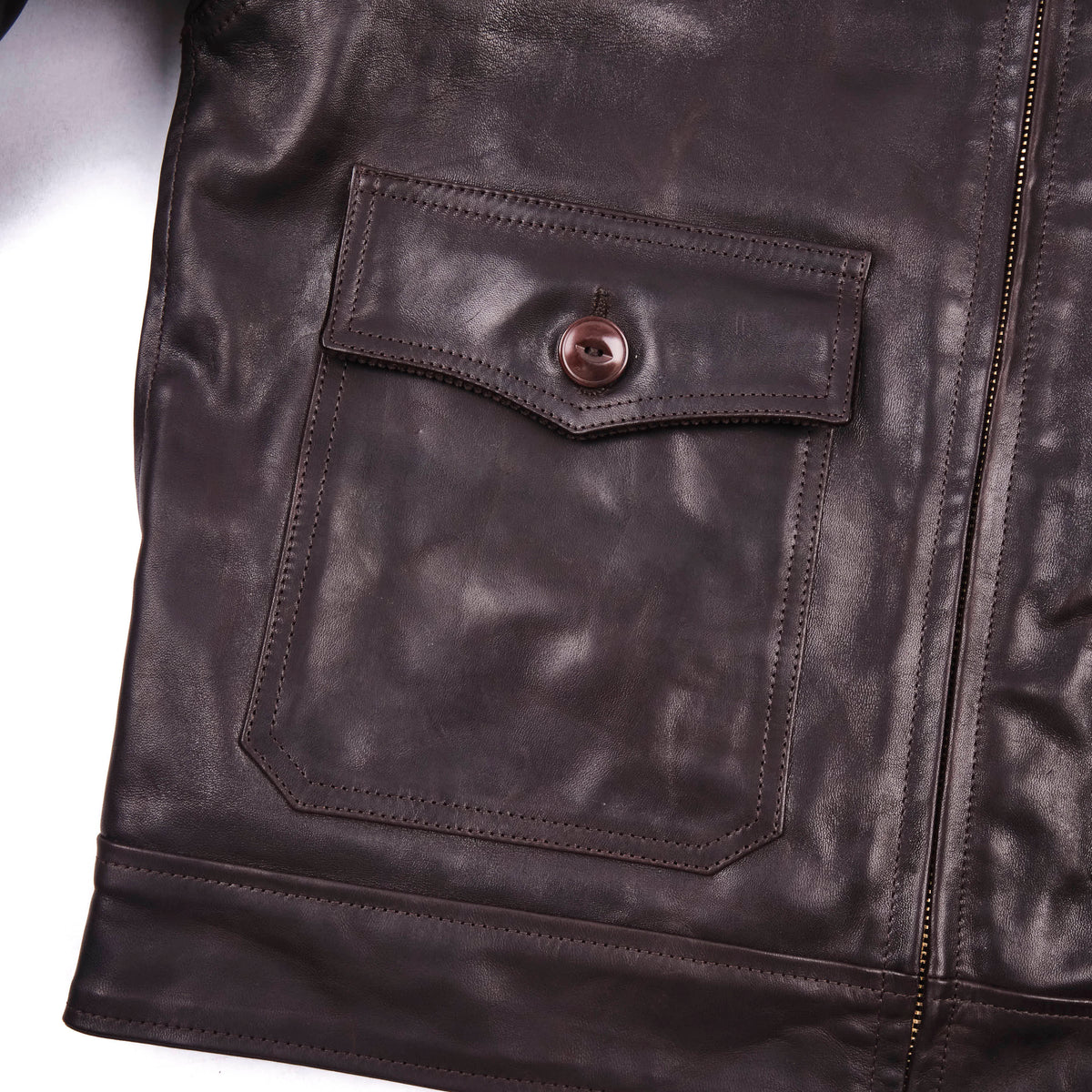 Alcorn Leather Seal Brown Horsehide