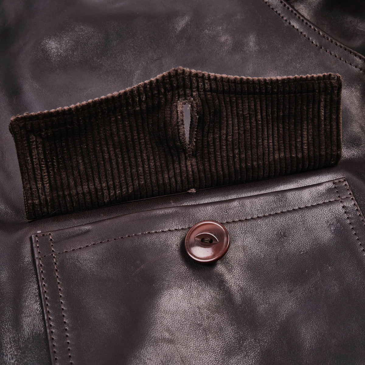 Alcorn Leather Seal Brown Horsehide