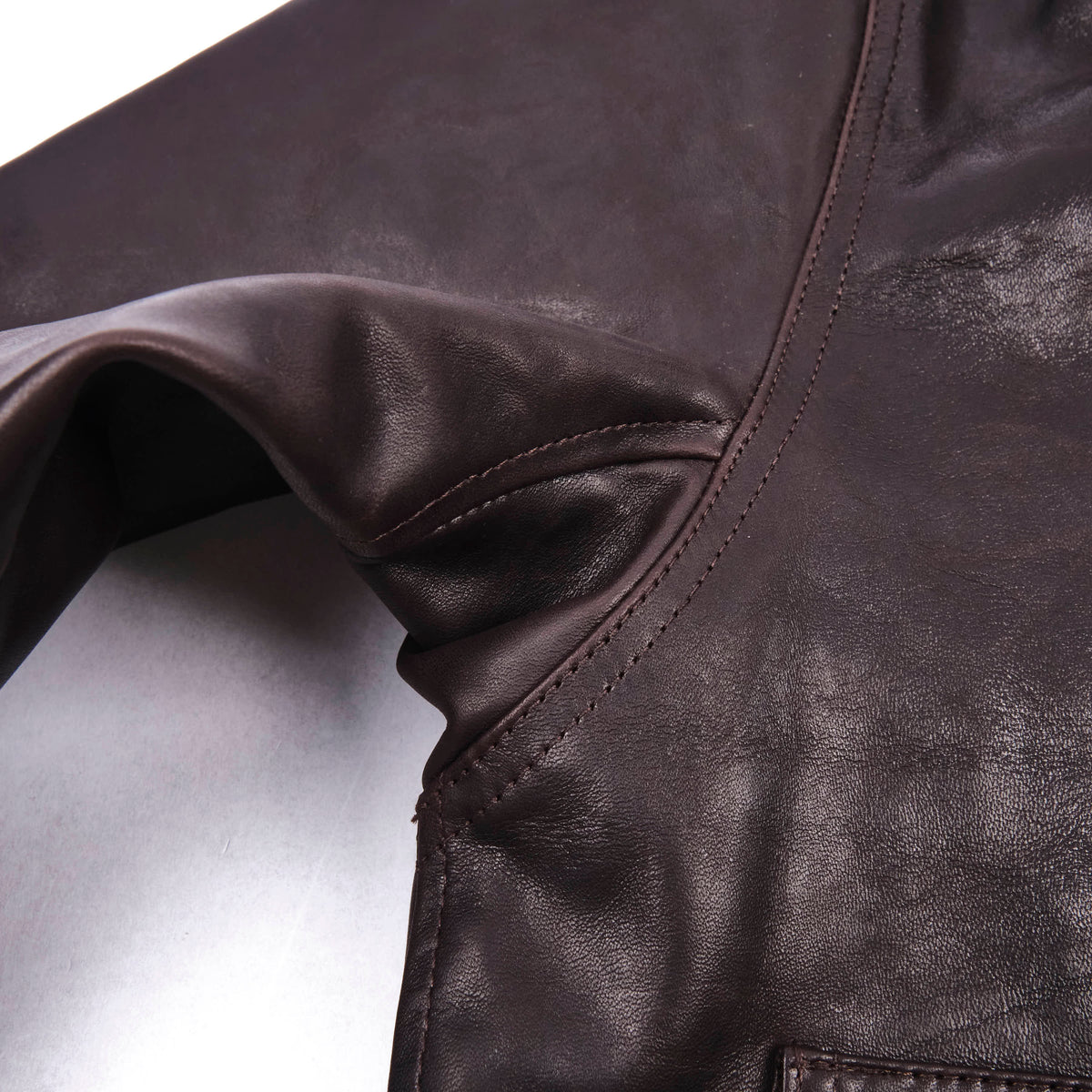 Alcorn Leather Seal Brown Horsehide