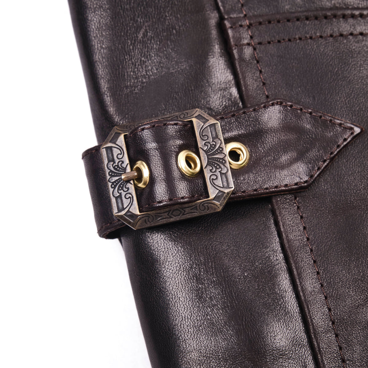 Locklin Seal Brown Horsehide