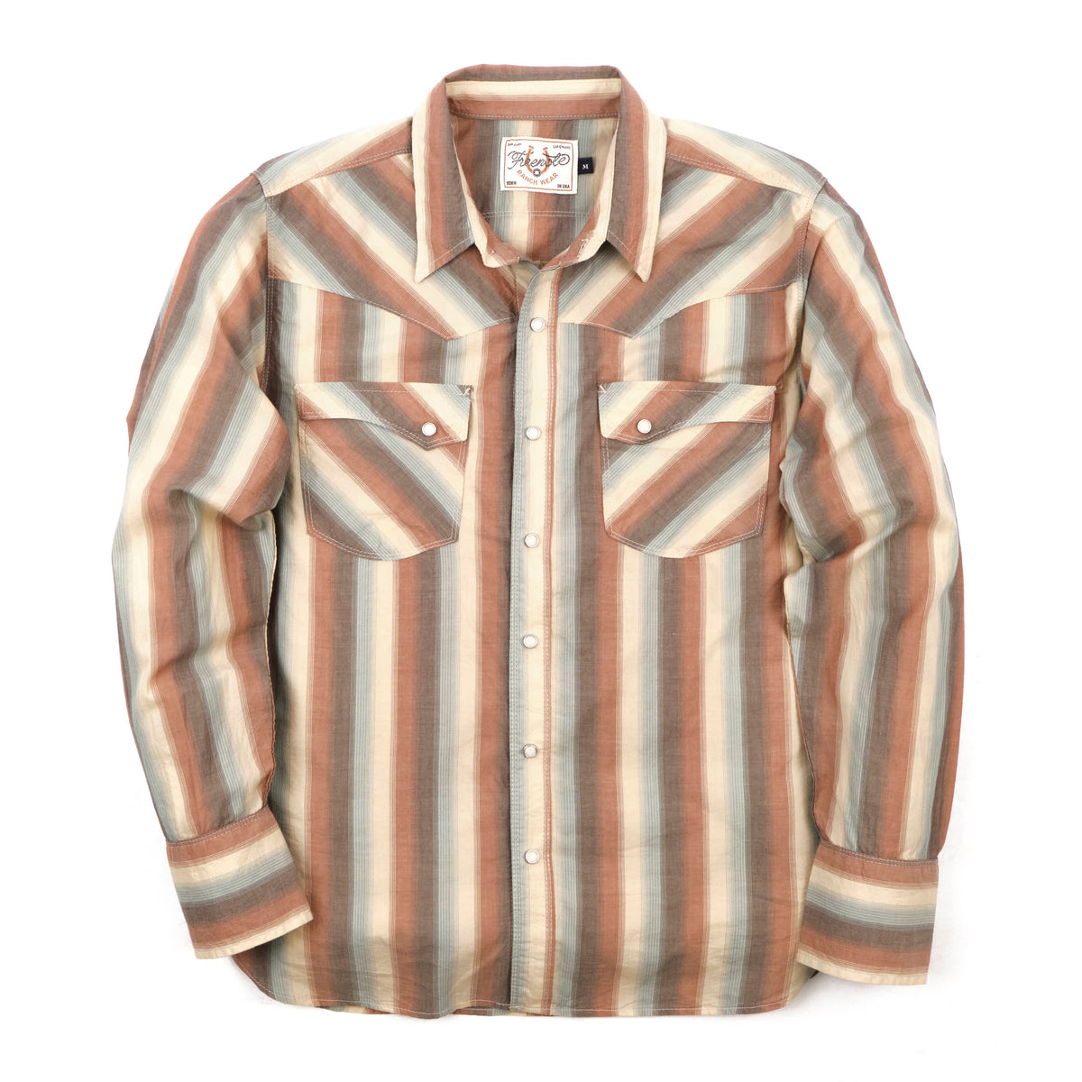 Calico Dusty Desert Stripe
