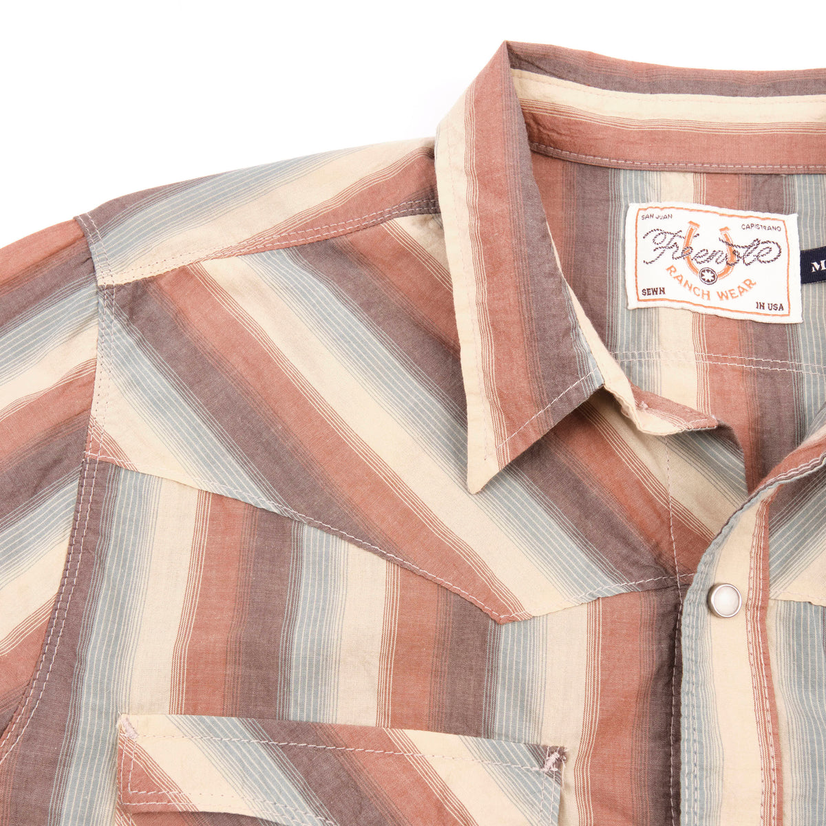Calico Dusty Desert Stripe