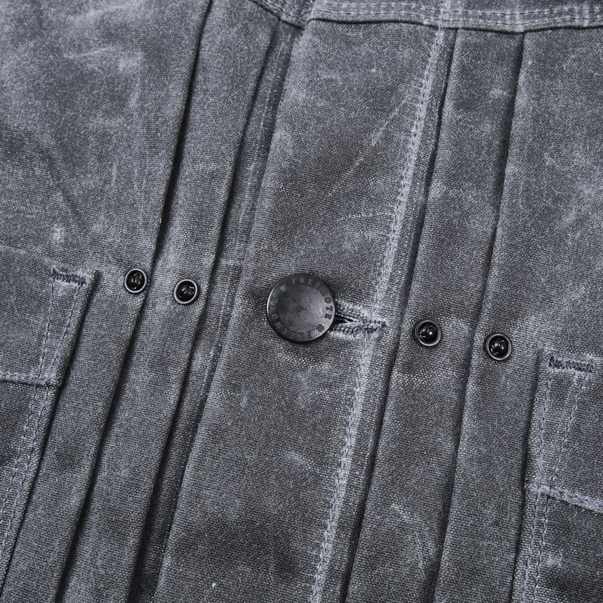 Riders Jacket Waxed Canvas <span> Charcoal</span>