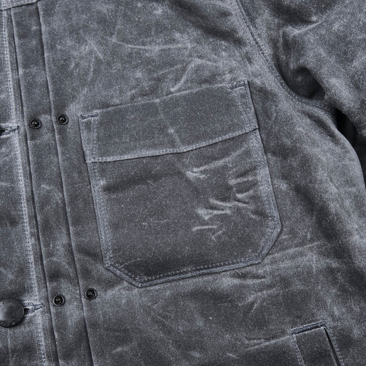 Riders Jacket Waxed Canvas <span> Charcoal</span>
