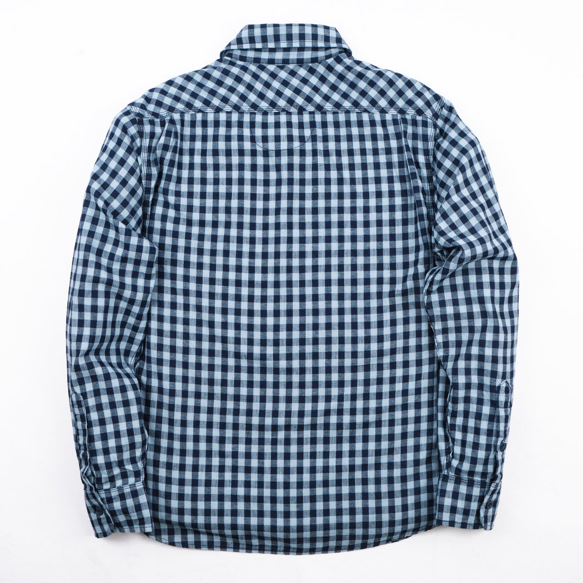 Wells Indigo Gingham
