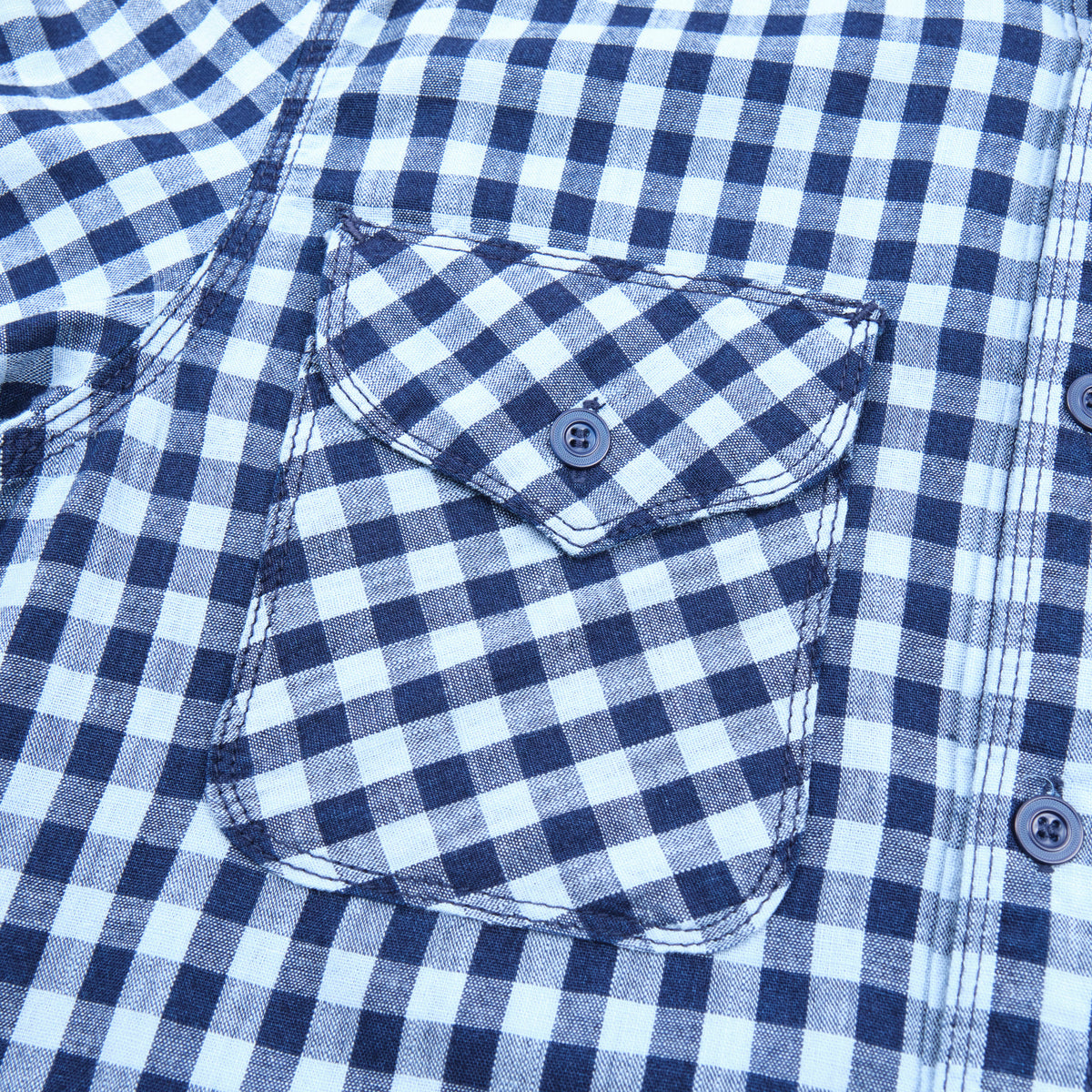 Wells Indigo Gingham