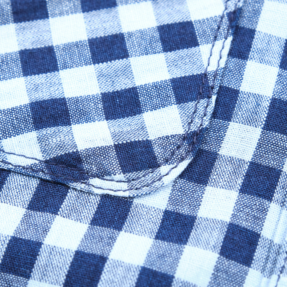 Wells Indigo Gingham
