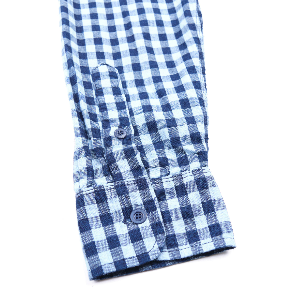 Wells Indigo Gingham