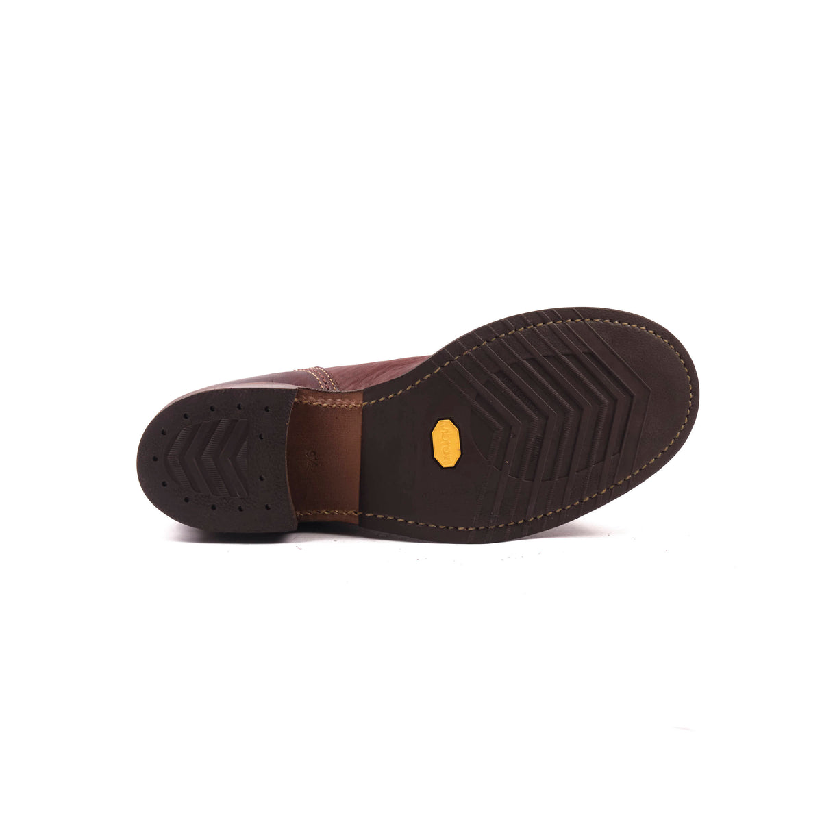 John Lofgren - Donkey Puncher 8" - Ezo Shika Deerskin Dark Brown