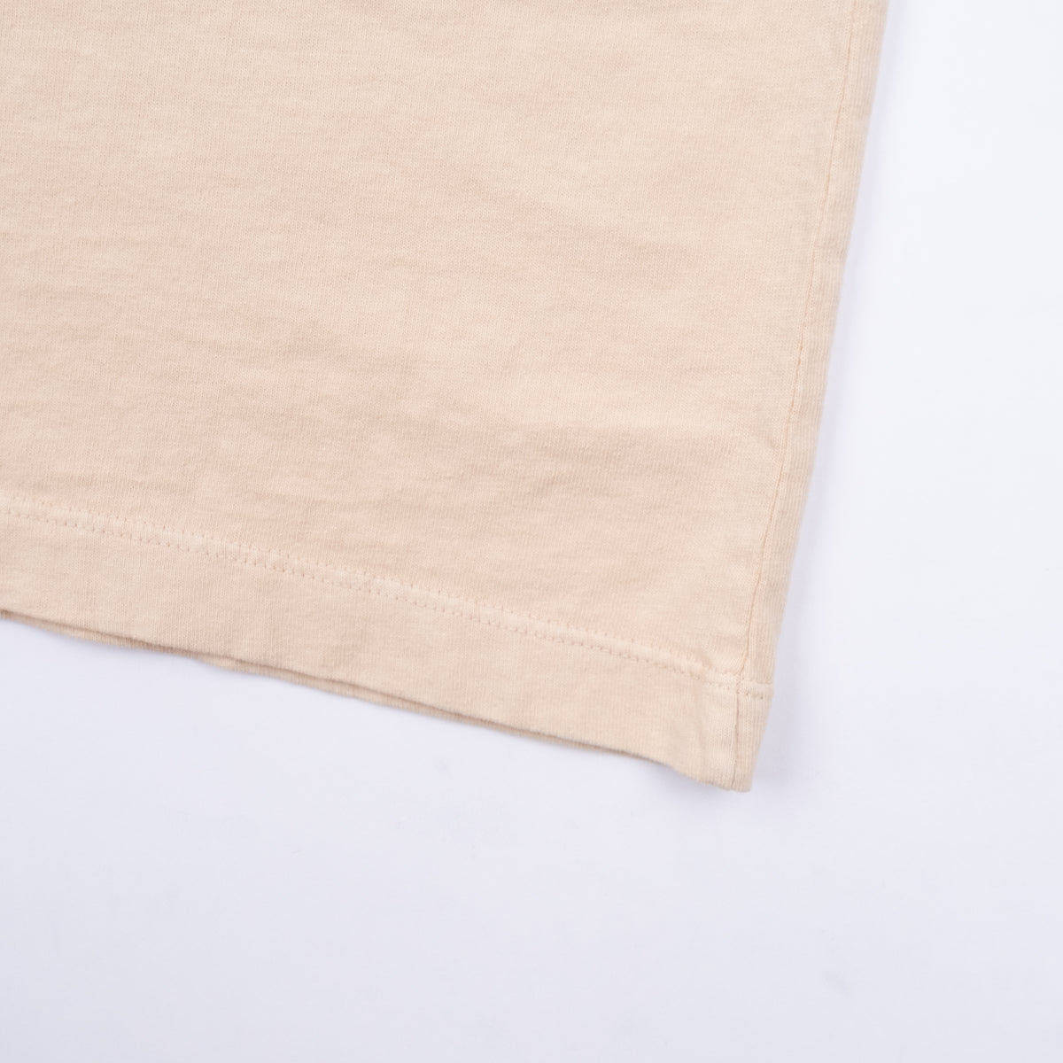 9 Ounce T-Shirt L/S <span> Cream </span>