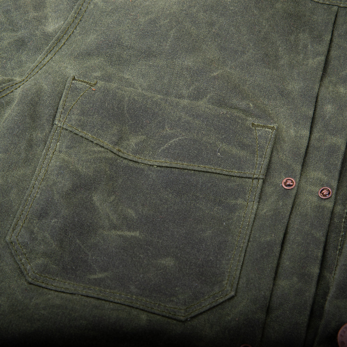 Riders Jacket Waxed Canvas <span> Olive</span>