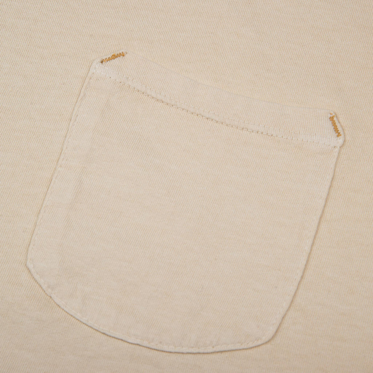 9 Ounce Pocket T-Shirt <span> Cream </span>