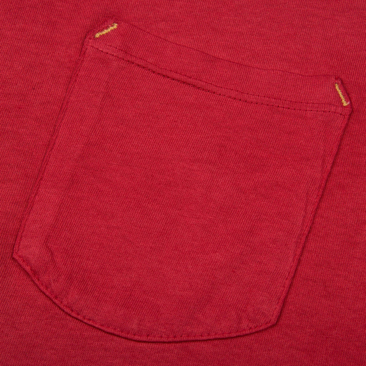 9 Ounce Pocket T-Shirt <span> Red </span>