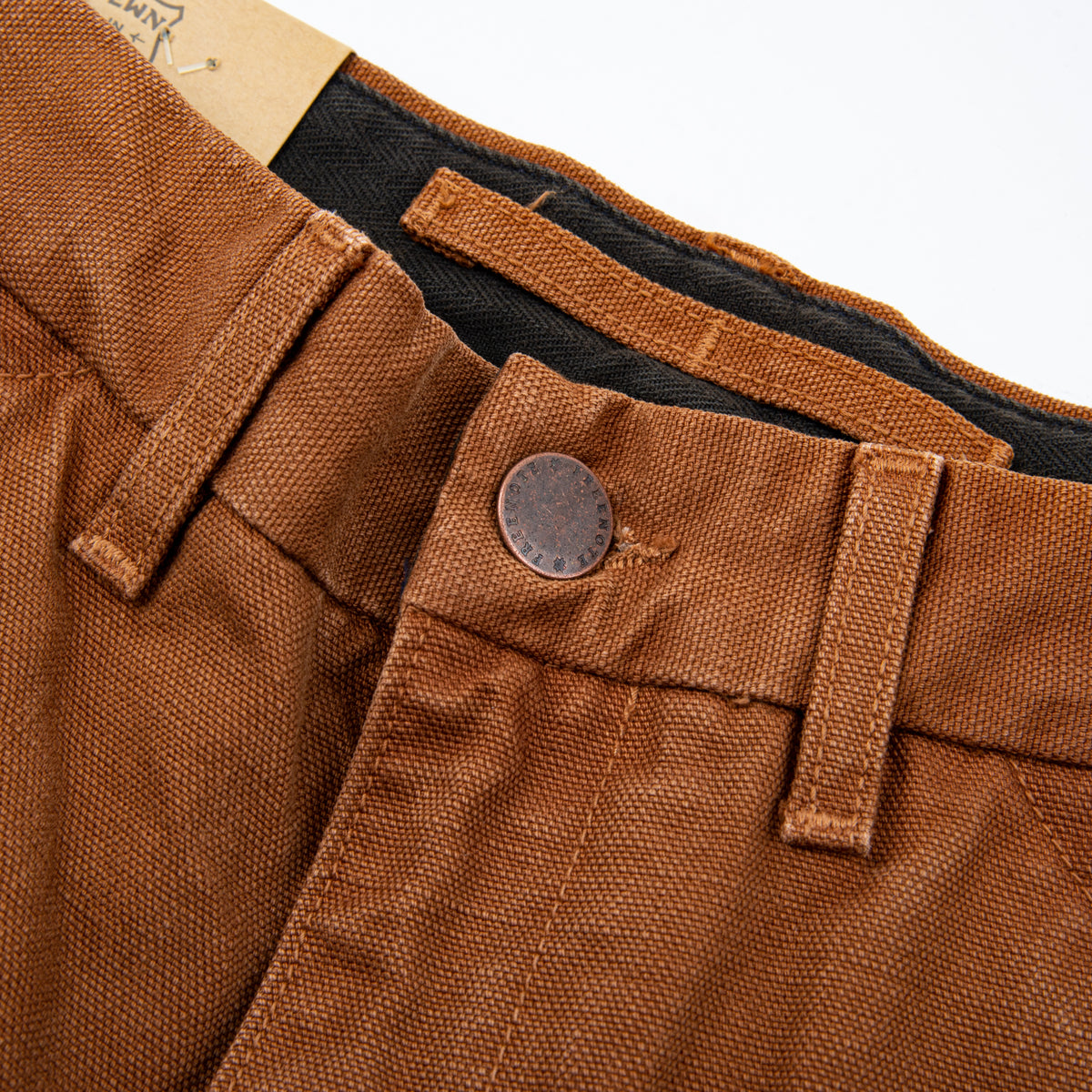 Workers Chino Slim Fit <span> 14 Ounce Slub Rust</span>