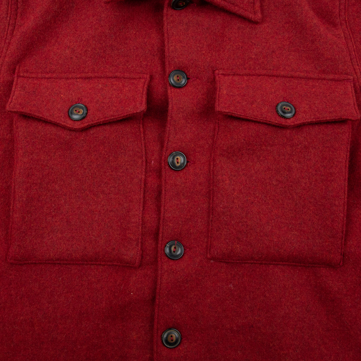 Midway Wool CPO Red